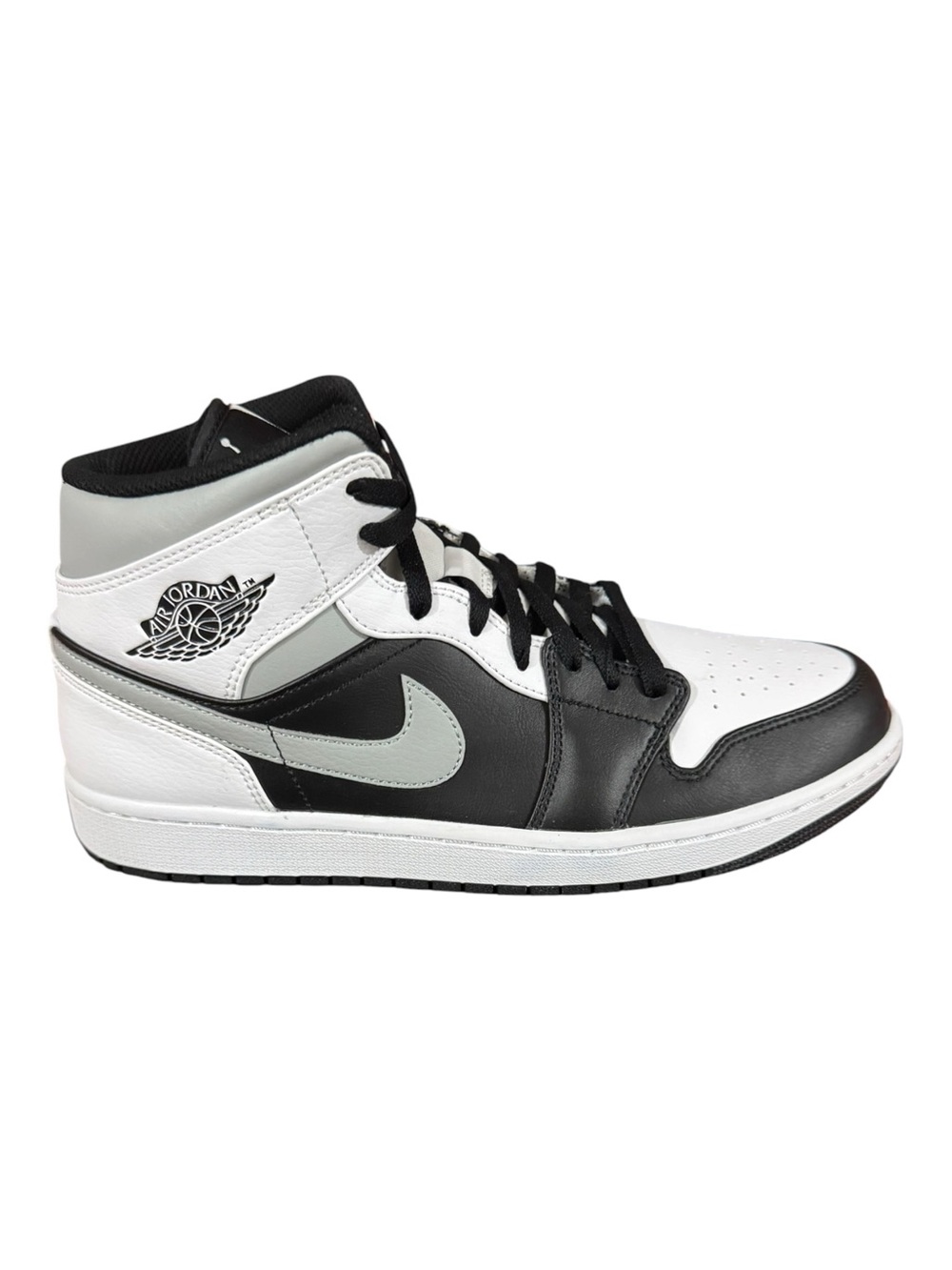 DS Jordan 1 Mid White Shadow Sz 10.5